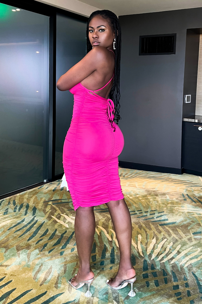 I AM A QUEEN BODYCON | DRESS