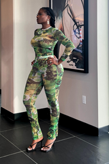 ACT BAD GREEN SHEER | SET