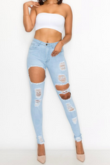 NO FILTER DISTRESSED | JEANS