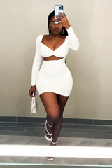 ALL WHITE PARTY EXCLUSIVE | DRESS (S-XL)