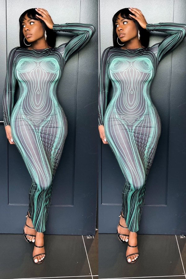 X-RAY MIDI | DRESS