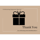 LittleMissAdore | Gift Cards