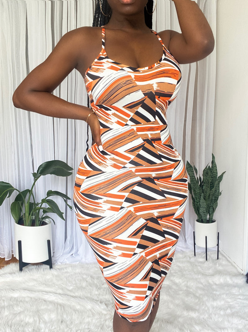 FEELING LIKE A WIFE MIDI | DRESS