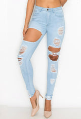 NO FILTER DISTRESSED | JEANS